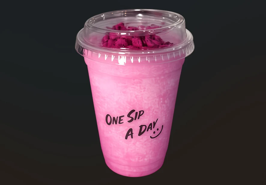 Pink Paradise with Dragon Fruit